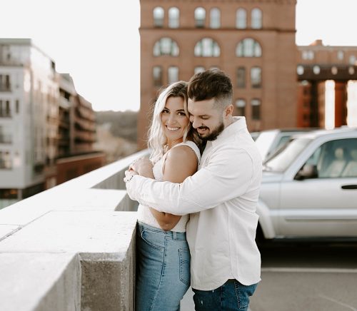Fun-Loving Engagement Session in the Strip District | Burgh Brides