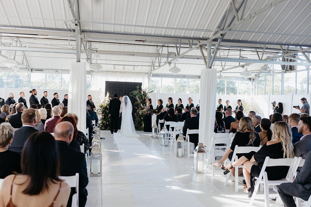 Modern Edgy Wedding at The Atrium. For more Pittsburgh wedding ideas, visit burghbrides.com!