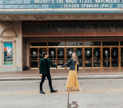 Pittsburgh Cultural District Engagement Session | Burgh Brides