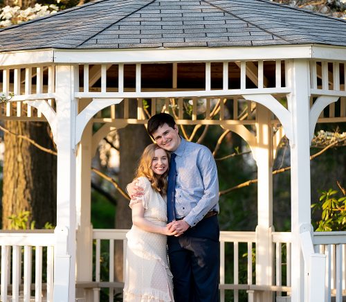 Reminiscent Engagement Session at Grove City College | Burgh Brides | Erica Dietz Photography