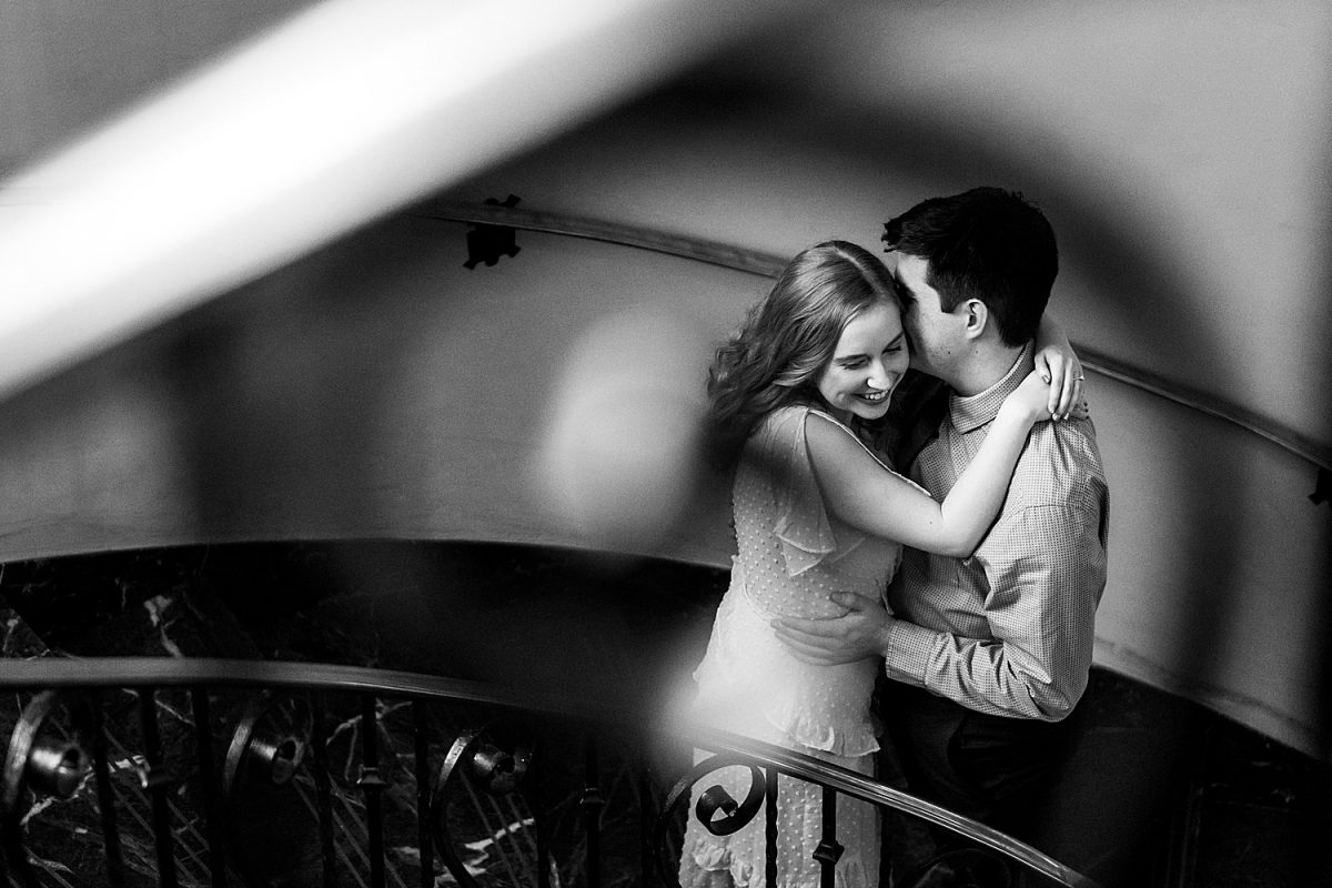 Reminiscent Engagement Session at Grove City College | Burgh Brides | Erica Dietz Photography