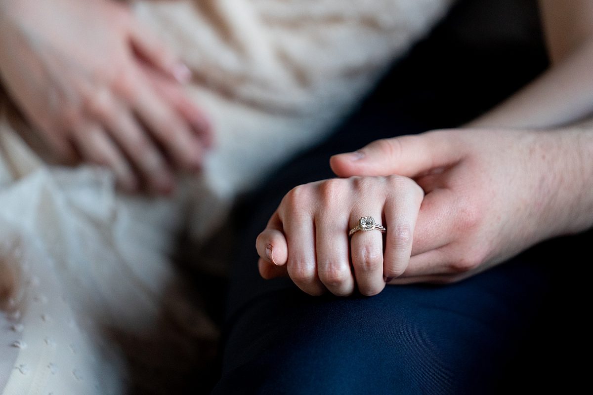 Reminiscent Engagement Session at Grove City College | Burgh Brides | Erica Dietz Photography