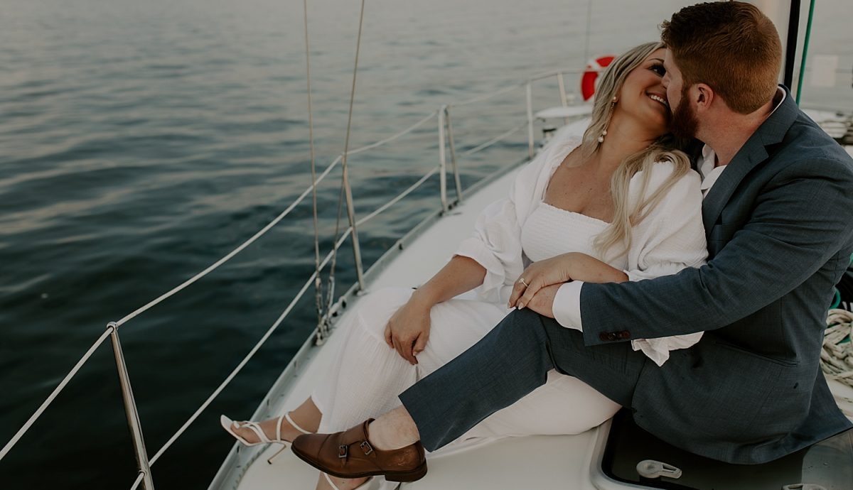 Coastal Style Lake Erie Engagement Session  Burgh Brides