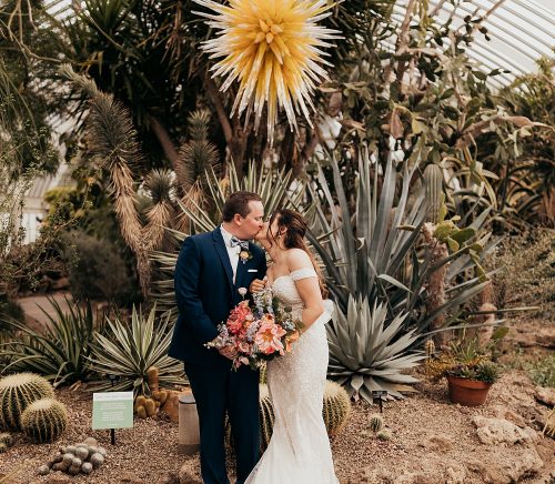 Romantic Springtime Phipps Conservatory Wedding | Burgh Brides | Tyler Norman Photography