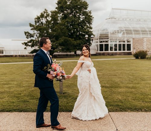 Romantic Springtime Phipps Conservatory Wedding | Burgh Brides | Tyler Norman Photography