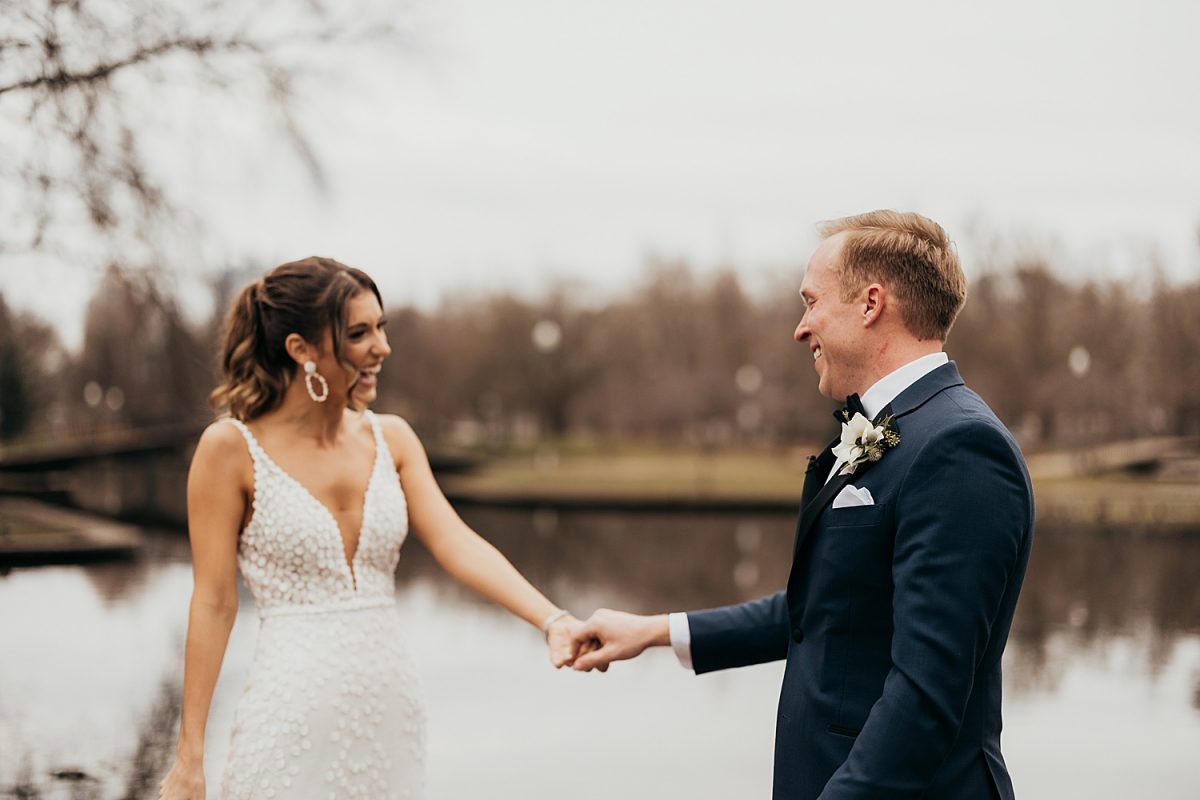 Warm & Sparkly PPG Wintergarden Wedding | Burgh Brides | Tyler Norman Photography