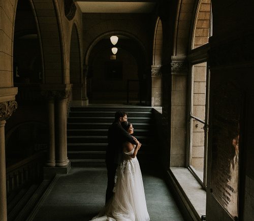 Intimate Courthouse Wedding & Cafe du Jour Reception | Burgh Brides | All Heart Photo