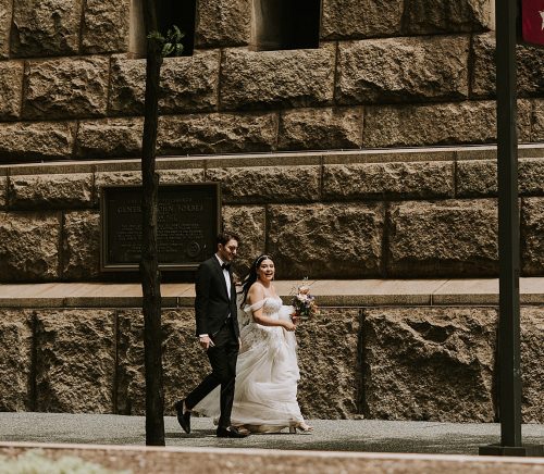 Intimate Courthouse Wedding & Cafe du Jour Reception | Burgh Brides | All Heart Photo