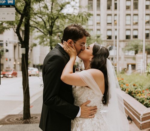 Intimate Courthouse Wedding & Cafe du Jour Reception | Burgh Brides | All Heart Photo