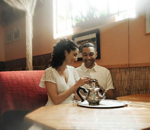 Dobra Tea House Engagement Session | Burgh Brides | We Are The Richards