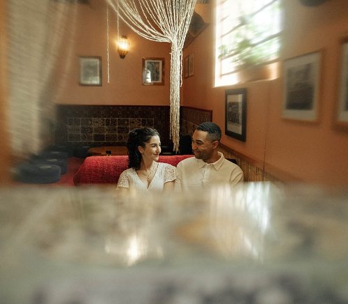 Dobra Tea House Engagement Session | Burgh Brides | We Are The Richards