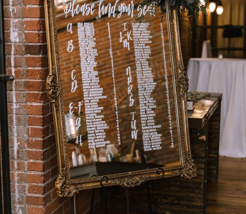 CalligraBre Sign Co. | Pittsburgh Wedding Calligrapher | Burgh Brides