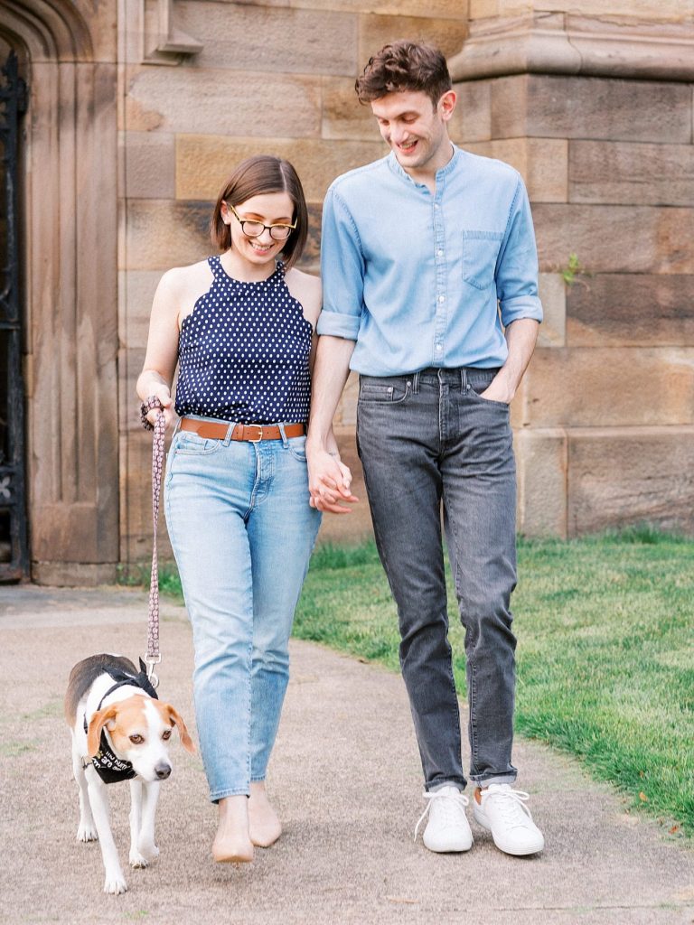 University of Pittsburgh Engagement Session | Burgh Brides | Anne Troxel Photography