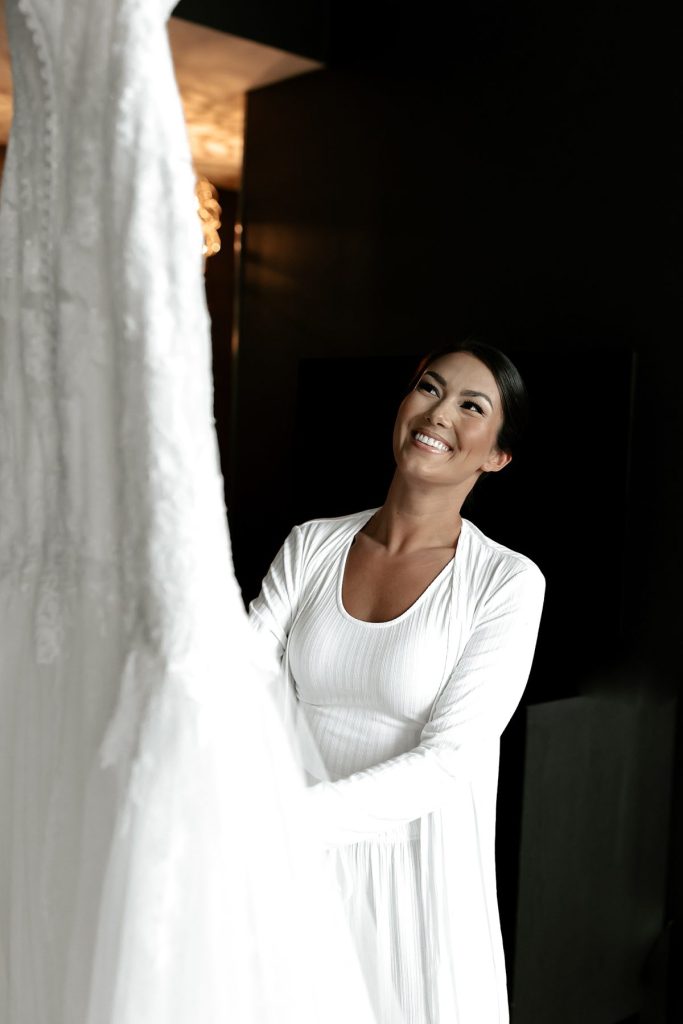 sachin and babi light blue dress Til Death: Moody Emerald, Black and Gold Wedding  Rock n Roll Bride