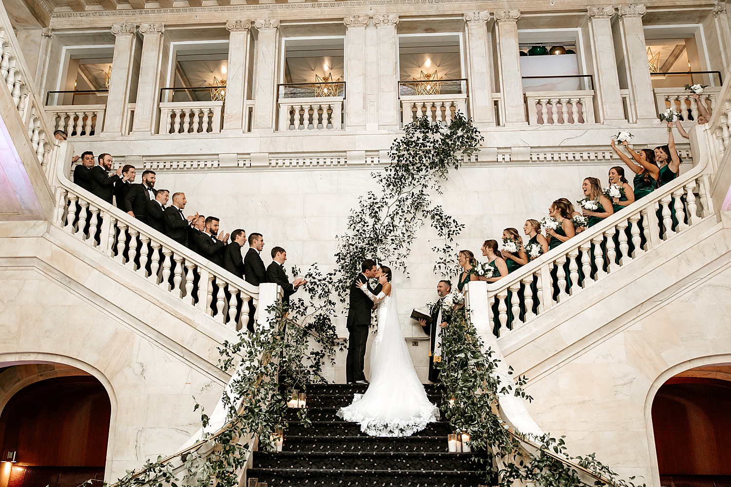 Emerald Green Wedding at The Renaissance | Burgh Brides