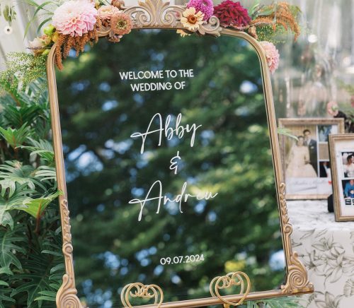 The Toasted Hostess | Pittsburgh Wedding Decor & Signage | Burgh Brides