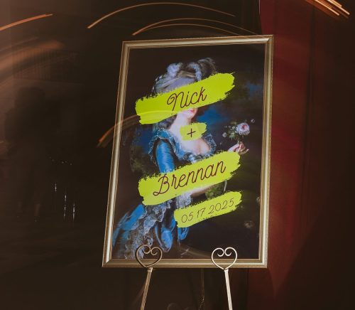 The Toasted Hostess | Pittsburgh Wedding Decor & Signage | Burgh Brides
