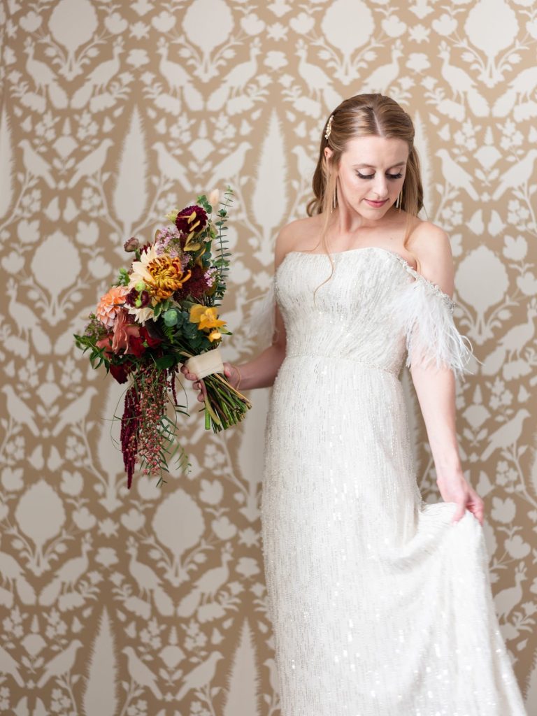 Art-Deco Inspired Wedding at Omni William Penn Hotel | Burgh Brides | Joey Kennedy Photography
