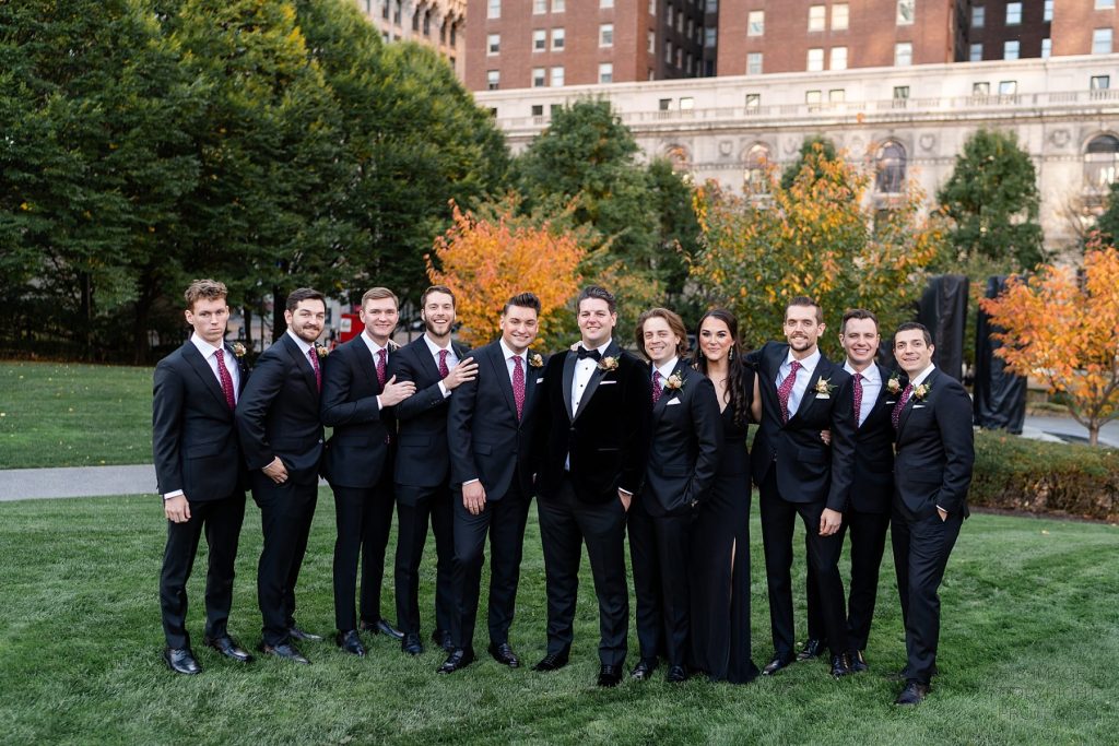Art-Deco Inspired Wedding at Omni William Penn Hotel | Burgh Brides | Joey Kennedy Photography