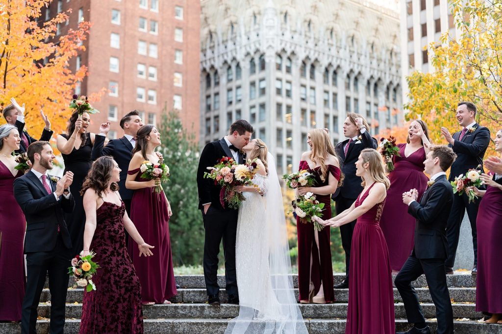 Art-Deco Inspired Wedding at Omni William Penn Hotel | Burgh Brides | Joey Kennedy Photography