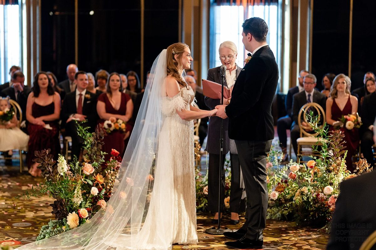 Art-Deco Inspired Wedding at Omni William Penn Hotel | Burgh Brides | Joey Kennedy Photography