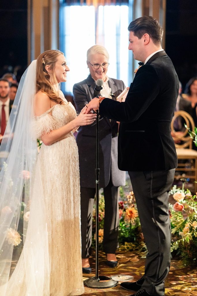 Art-Deco Inspired Wedding at Omni William Penn Hotel | Burgh Brides | Joey Kennedy Photography