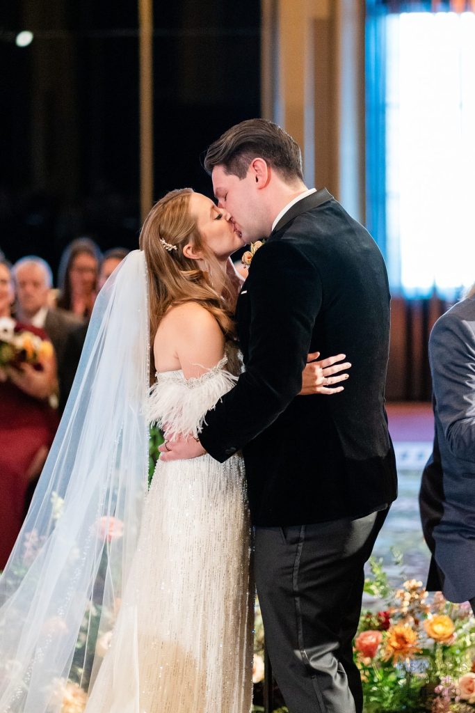 Art-Deco Inspired Wedding at Omni William Penn Hotel | Burgh Brides | Joey Kennedy Photography