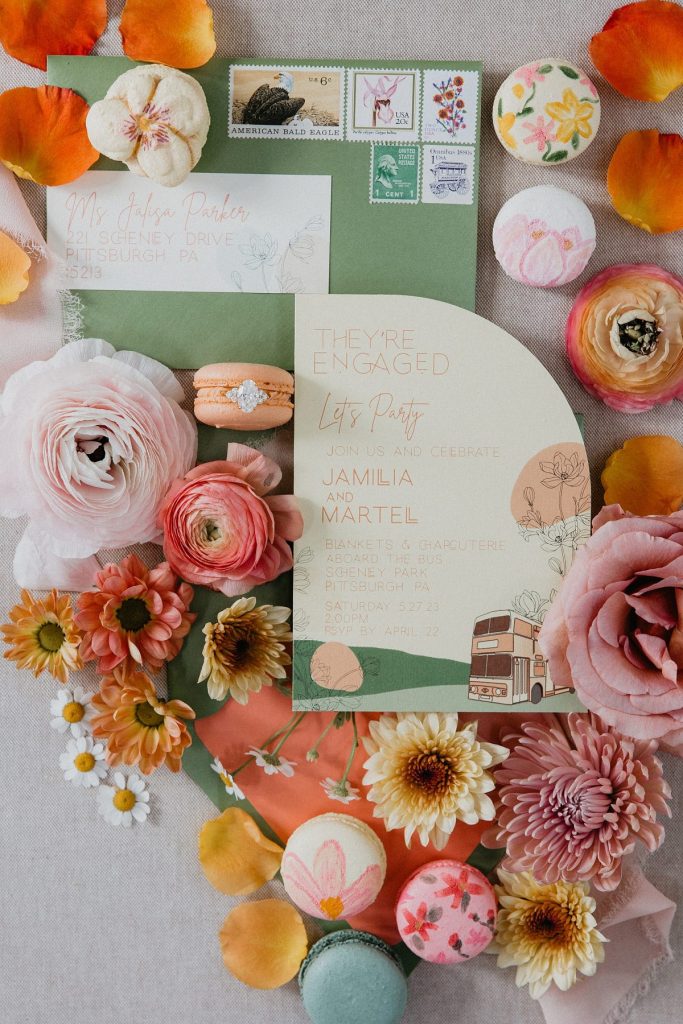 Intimate Double Decker Bus Wedding Inspiration | Burgh Brides | Rachel Rowland Photography