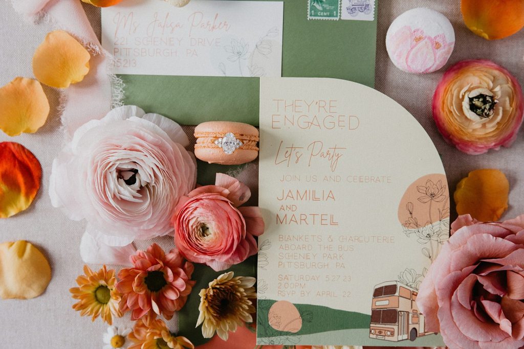 Intimate Double Decker Bus Wedding Inspiration | Burgh Brides | Rachel Rowland Photography