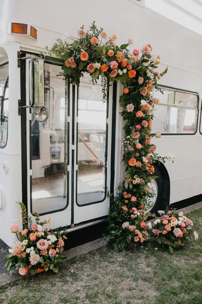 Intimate Double Decker Bus Wedding Inspiration | Burgh Brides | Rachel Rowland Photography