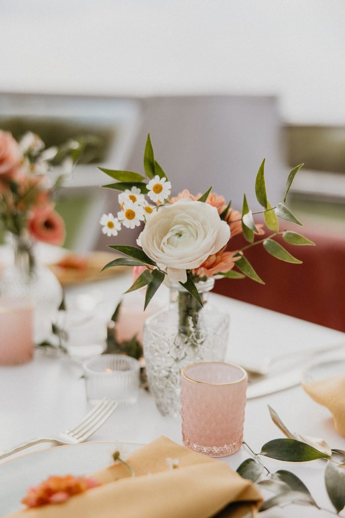 Intimate Double Decker Bus Wedding Inspiration | Burgh Brides | Rachel Rowland Photography
