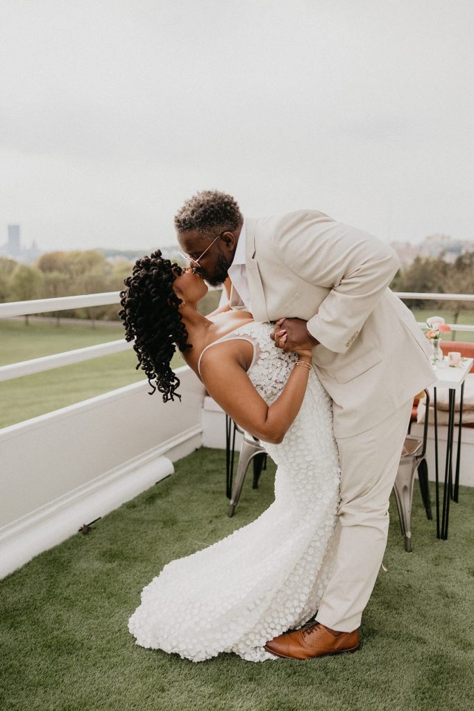 Intimate Double Decker Bus Wedding Inspiration | Burgh Brides | Rachel Rowland Photography