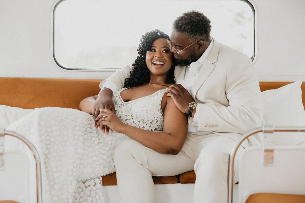 Intimate Double Decker Bus Wedding Inspiration | Burgh Brides | Rachel Rowland Photography