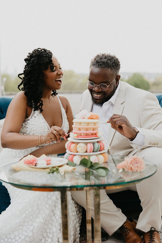 Intimate Double Decker Bus Wedding Inspiration | Burgh Brides | Rachel Rowland Photography