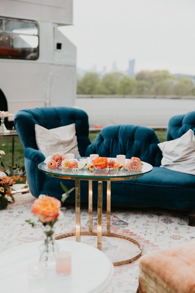 Intimate Double Decker Bus Wedding Inspiration | Burgh Brides | Rachel Rowland Photography