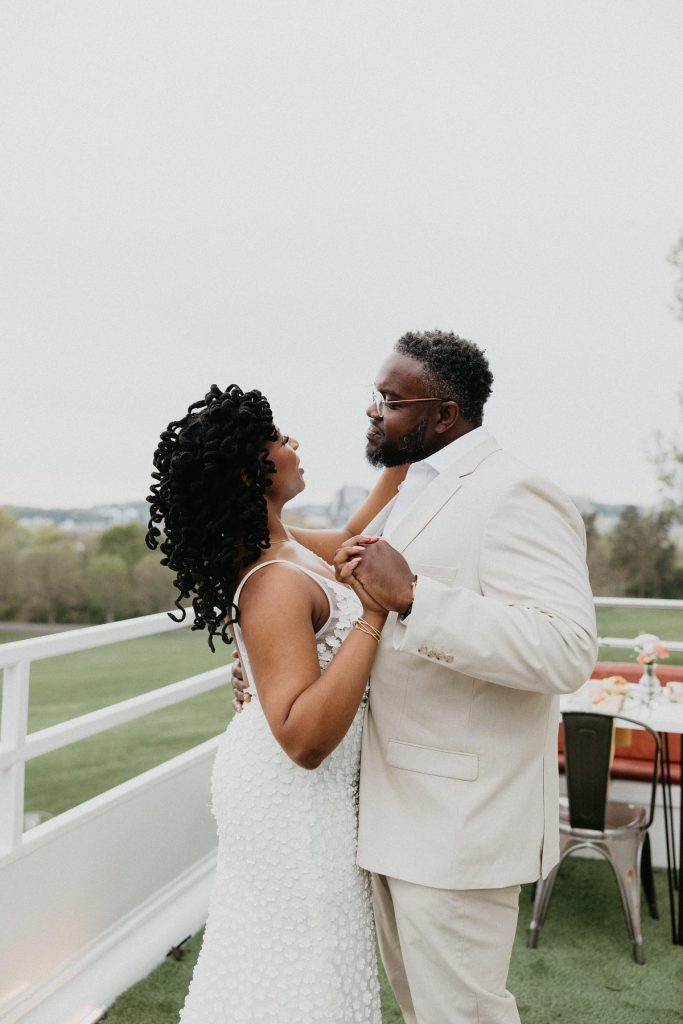 Intimate Double Decker Bus Wedding Inspiration | Burgh Brides | Rachel Rowland Photography
