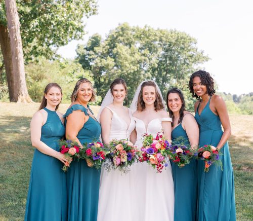 Colorful Treesdale Golf & Country Club Wedding | Burgh Brides | Anne Troxel Photography
