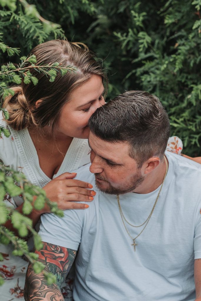 Organic Greenhouse Engagement Session | Burgh Brides | Sam Brooks Photography