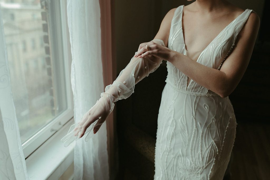 Art Deco Inspired Wedding at The George Washington Hotel | Burgh Brides | Liza Kirk Photography