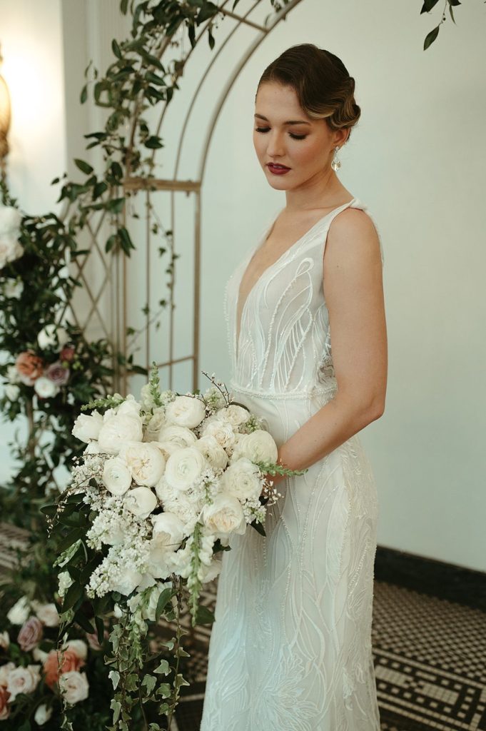 Art Deco Inspired Wedding at The George Washington Hotel | Burgh Brides | Liza Kirk Photography
