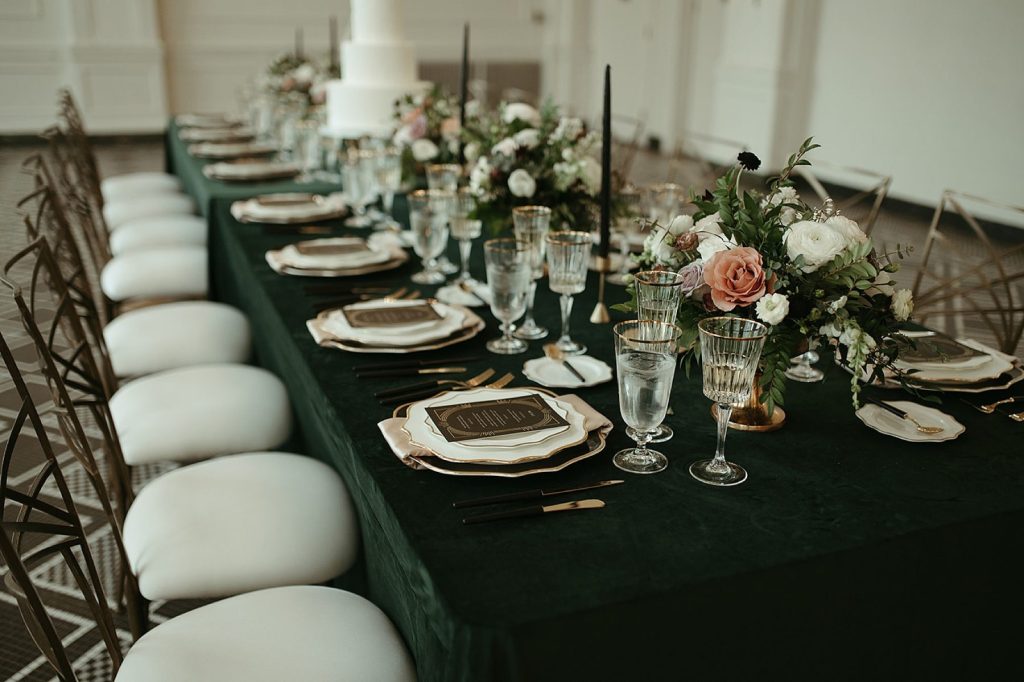 Art Deco Inspired Wedding at The George Washington Hotel | Burgh Brides | Liza Kirk Photography