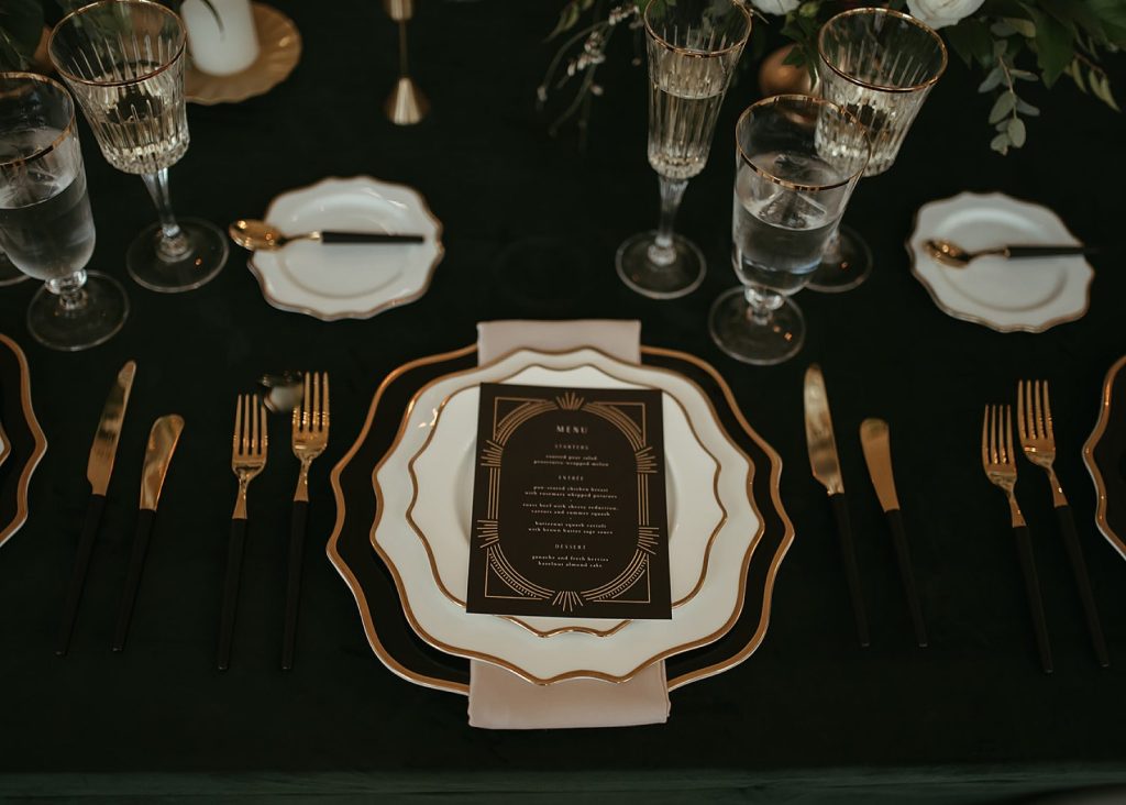 Art Deco Inspired Wedding at The George Washington Hotel | Burgh Brides | Liza Kirk Photography