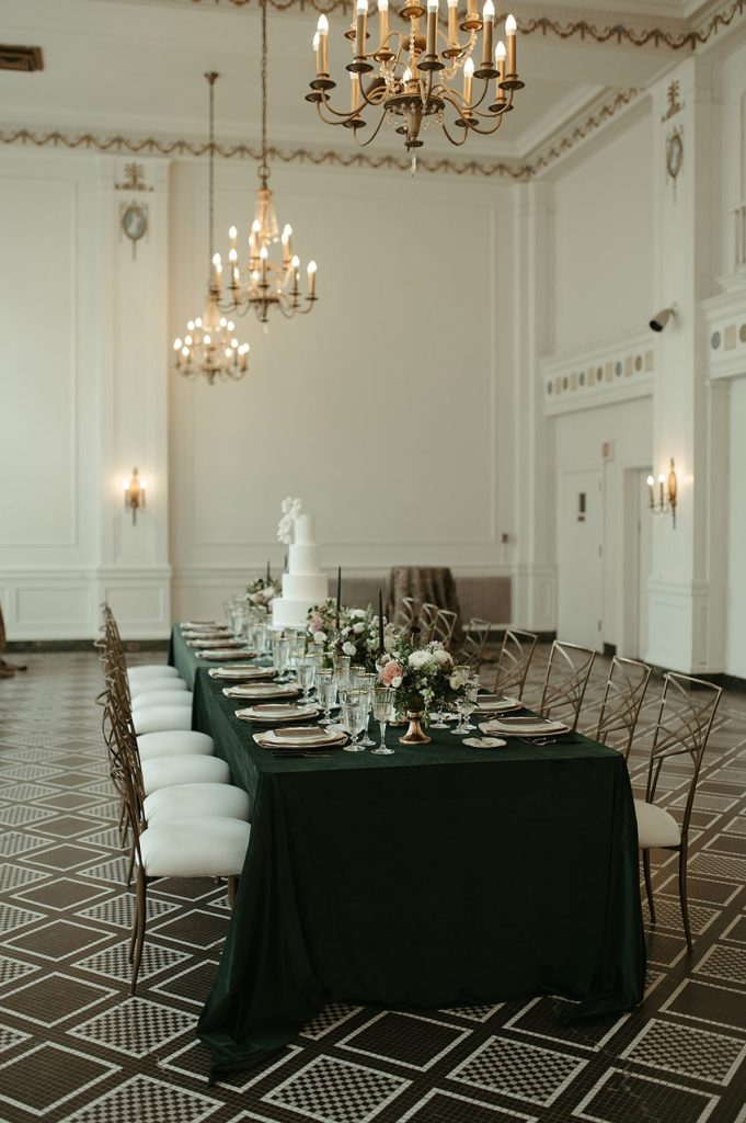 Art Deco Inspired Wedding at The George Washington Hotel | Burgh Brides | Liza Kirk Photography