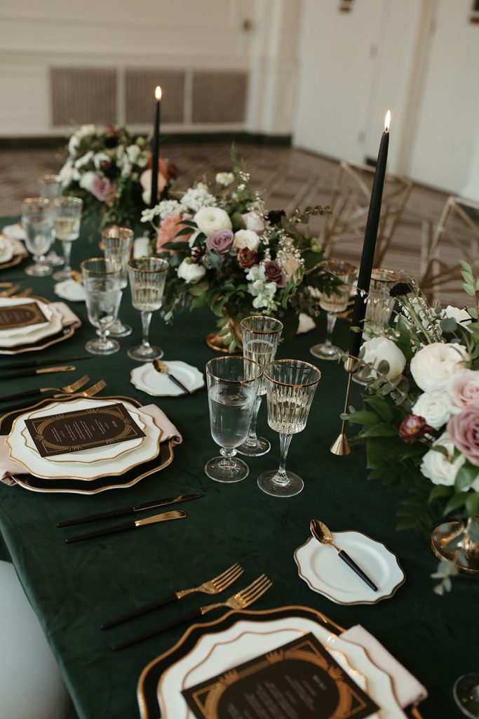 Art Deco Inspired Wedding at The George Washington Hotel | Burgh Brides | Liza Kirk Photography