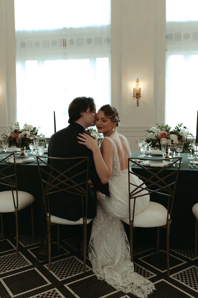 Art Deco Inspired Wedding at The George Washington Hotel | Burgh Brides | Liza Kirk Photography
