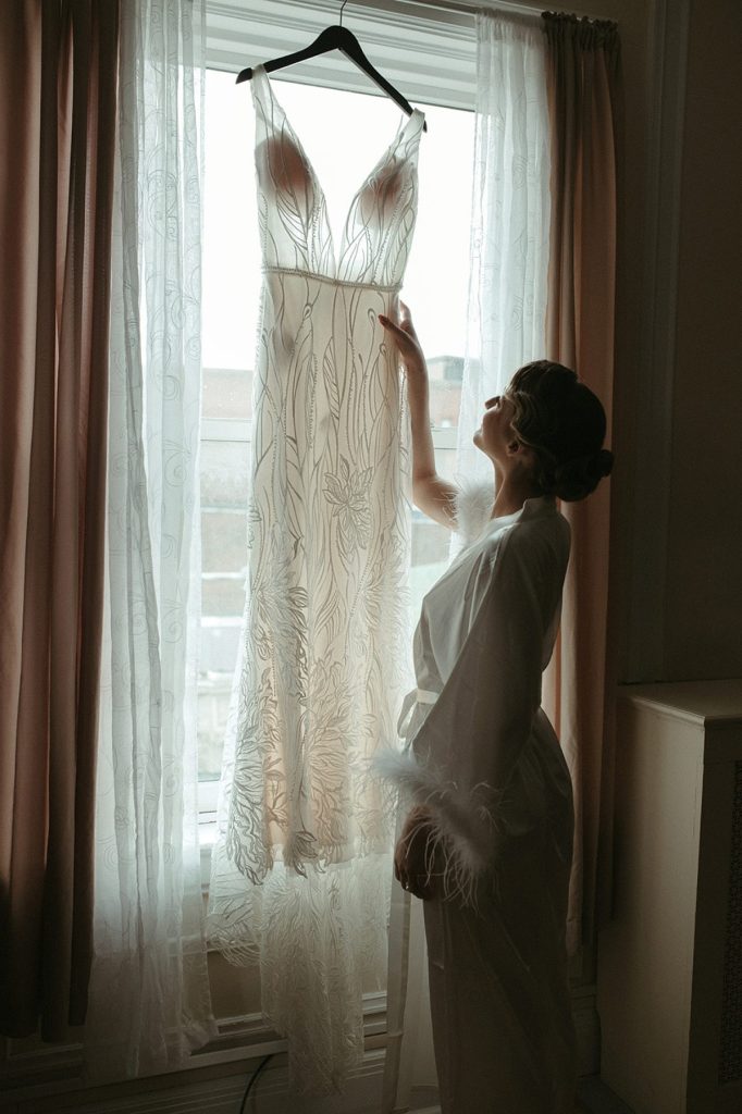 Art Deco Inspired Wedding at The George Washington Hotel | Burgh Brides | Liza Kirk Photography