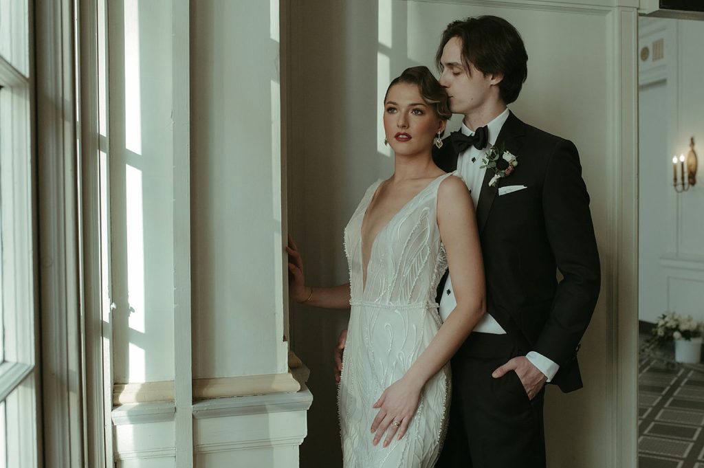Art Deco Inspired Wedding at The George Washington Hotel | Burgh Brides | Liza Kirk Photography