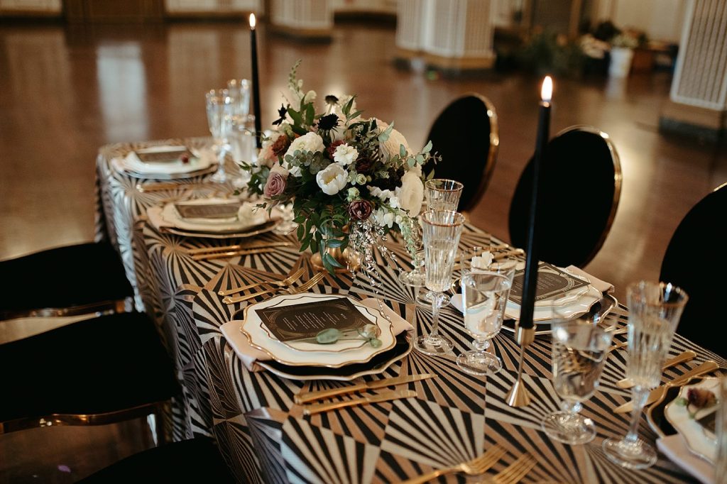Art Deco Inspired Wedding at The George Washington Hotel | Burgh Brides | Liza Kirk Photography