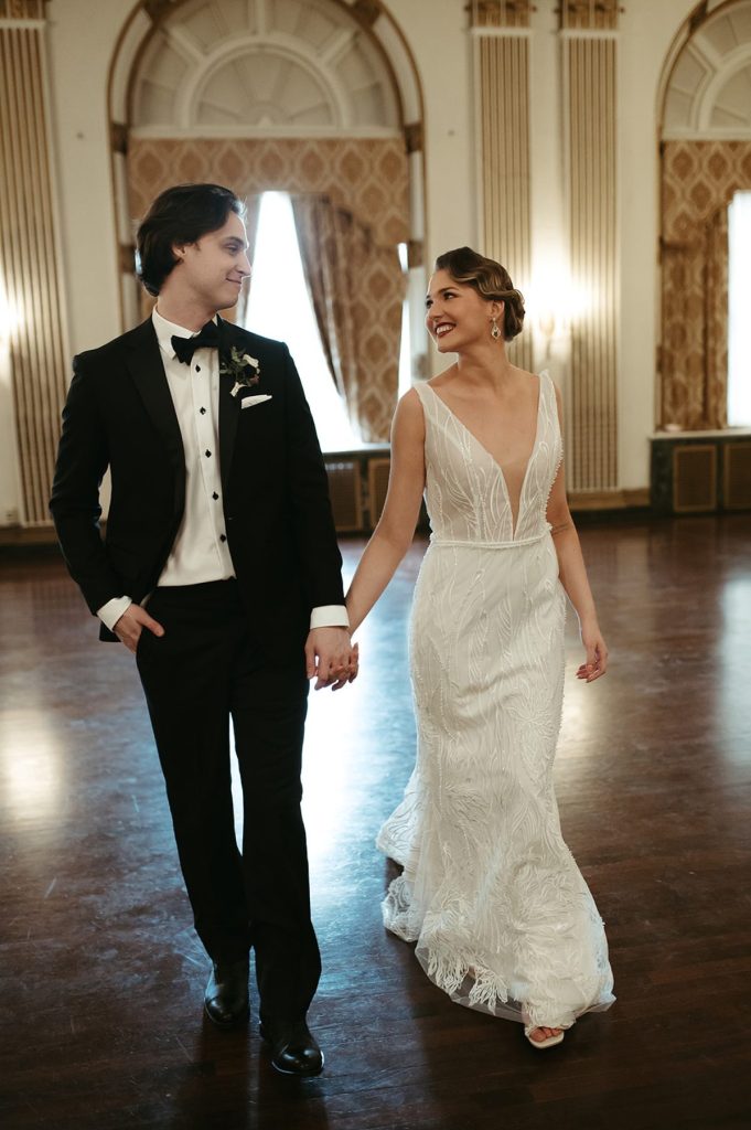 Art Deco Inspired Wedding at The George Washington Hotel | Burgh Brides | Liza Kirk Photography