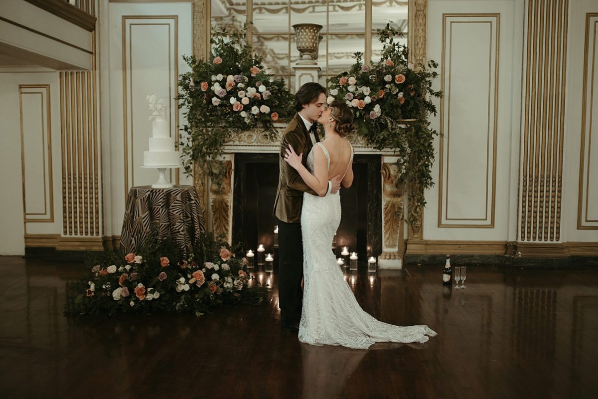 Art Deco Inspired Wedding at The George Washington Hotel | Burgh Brides | Liza Kirk Photography